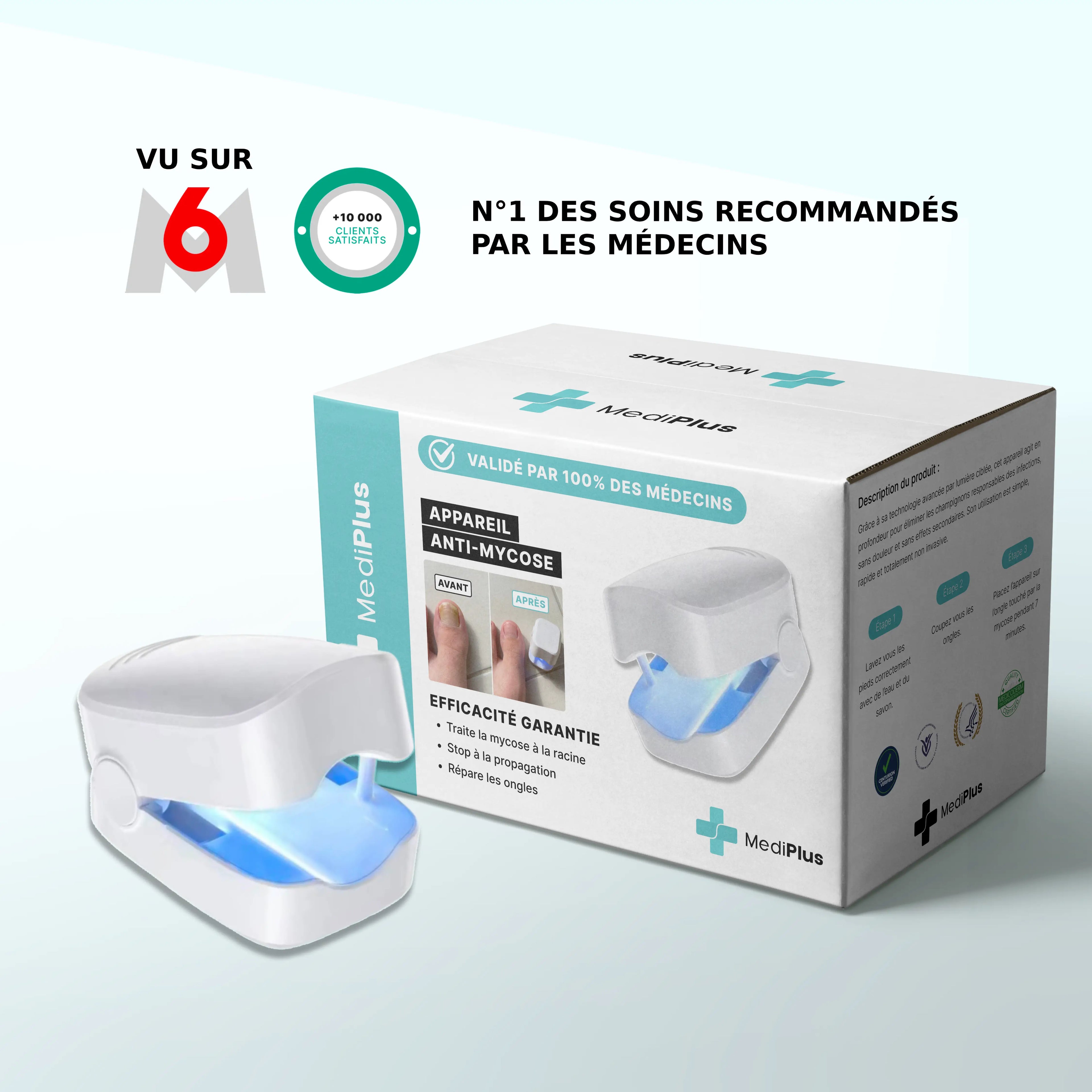 Appareil Anti-Mycose MediPlus©